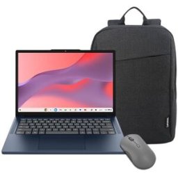 Lenovo Computador Portátil Chrome 14M8911-030 14'' MediaTek Kompanio 540 8GB 128GB UFS + Mochila + Rato