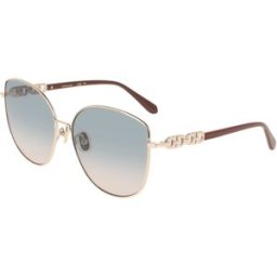 Óculos de sol SALVATORE FERRAGAMO SF339S Rosa/Vermelho-Púrpura Tamanho: 60X15 Rosa/Vermelho-Púrpura