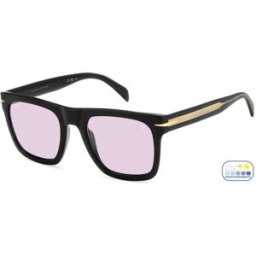 Óculos de sol David Beckham DB 7000/S FLAT Preto Tamanho: 54X22 Preto