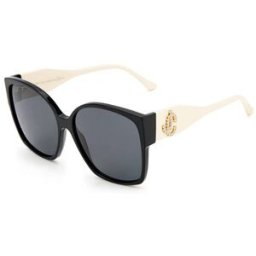 Óculos de sol Jimmy Choo NOEMI/S Preto Tamanho: 61X16 Preto