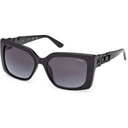 Óculos de sol Guess GU00265-H Preto Tamanho: 55X17 Preto