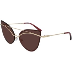 Óculos de sol Karl Lagerfeld KL329S Rosa/Vermelho-Púrpura Tamanho: 62X15 Rosa/Vermelho-Púrpura