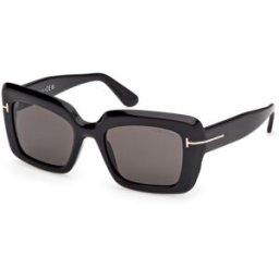 Óculos de sol Tom Ford LEILA-02 FT1318 Preto Tamanho: 52X20 Preto