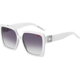 Óculos de sol Hugo HG 1285/S Branco Tamanho: 59X17 Branco
