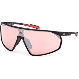 Óculos de sol Adidas PRFM SHIELD SP0074 Preto Tamanho: 99X1 Preto