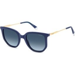 Óculos de sol Polaroid PLD 4185/S/X Azul Tamanho: 51X21 Azul