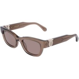 Óculos de sol SALVATORE FERRAGAMO SF2067S Transparente Tamanho: 52X20 Transparente