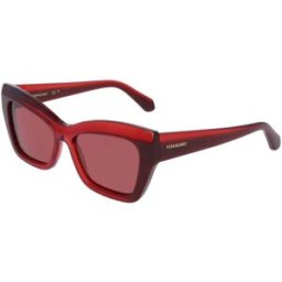 Óculos de sol SALVATORE FERRAGAMO SF2065S Transparente Tamanho: 54X16 Transparente
