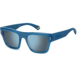 Óculos de sol Polaroid PLD 6238/S/X Azul Tamanho: 51X21 Azul