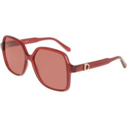 Óculos de sol SALVATORE FERRAGAMO SF2069SE Transparente Tamanho: 57X15 Transparente
