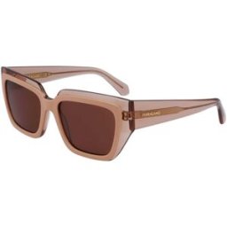 Óculos de sol SALVATORE FERRAGAMO SF2002S Transparente Tamanho: 55X18 Transparente