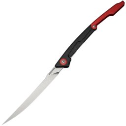Civivi Shawka Black And Red AL Handle Satin 14C28N With Sheath Nested Liner Lock C22029B-1