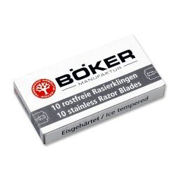 BÖKER 10 peças DOUBLE EDGE lâminas de reposição 4,3cm 04BO160