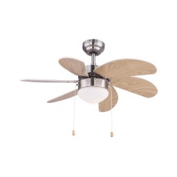 Globo 03809 - Ventilador de teto RIVALDO 1xE14/60W/230V
