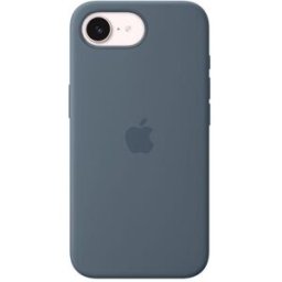 Apple Capa Silicone com MagSafe para iPhone 16e/17e - Azul Âncora