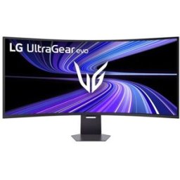 LG UltraGear evo 52G930B-B - G9 Series - monitor LED - gaming - curvo - 52" (51.6" visível) - 5120 x 2160 5K2K UltraWide @ 240 Hz - VA - 400 cd/m² - 4000:1 - DisplayHDR 600 - 1 ms - 2xHDMI, DisplayPort, USB-C - altifalantes - preto