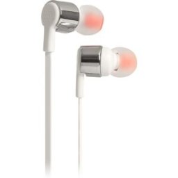 Auriculares T210 (Branco/ Prateado) - JBL