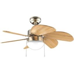 Ventoinha de Teto Energysilence Aero 360 Gold & Wood 50W (Ø92cm)- CECOTEC