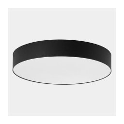 Iluminação de teto RONDO 6xE27/15W/230V d. 80 cm preta