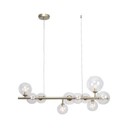 Rabalux 72298 - Candeeiro suspenso ASLOV 10xG9/28W/230V