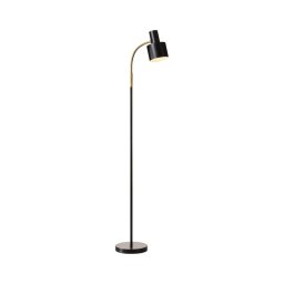 Halo Design 746866 - Candeeiro de pé VOGUE 1xE27/40W/230V preto/latão