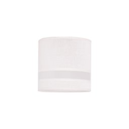 Cúpula de substituição para candeeiro de pé e aplique ROXY E27, diâmetro 16 cm, branca
