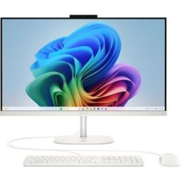 HP Desktop OmniStudio All-In-One 27-cw0000np AMD Ryzen AI 7 16GB 1TB SSD - Cotton White