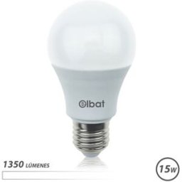 Lâmpada LED E27 A60 15W 4000K 1350Lm - ELBAT