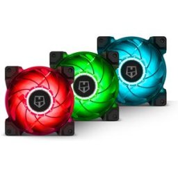 Ventoinha 120mm Hummer H-Sync RGB (Triple Pack) - NOX