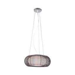 Rabalux 7180 - Luz de teto pendente MIRA 2xE27/60W/230V
