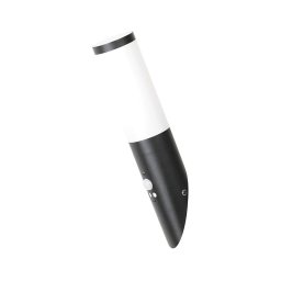 Rabalux 8146 - Luminária de parede exterior com sensor BLACK TORCH 1xE27/25W/230