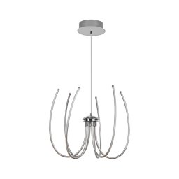 Rabalux 2434 - Candelabro LED ALISHA LED/62W/230V prata