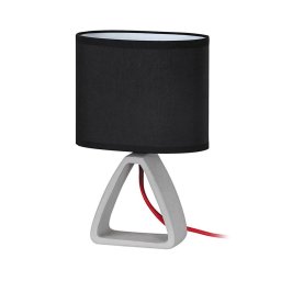 Rabalux 4338 - Lâmpada de mesa HENRY 1xE14/40W/230V preto antigo