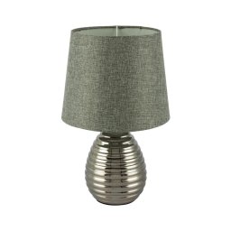 GLOBO 21719 - Lâmpada de mesa TRACEY 1xE27/40W/230V