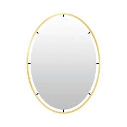 Espelho de parede SALEM 80x60 cm dourado