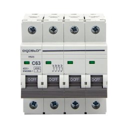 Aigostar - Disjuntor tetrapolar 4P-63A-C 400V