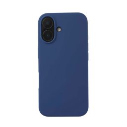Capa de Silicone Simples Azul iPhone 17