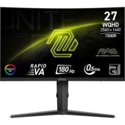 Monitor 27" MAG 275CQRF QD E2 Wide Quad HD (Preto) - MSI