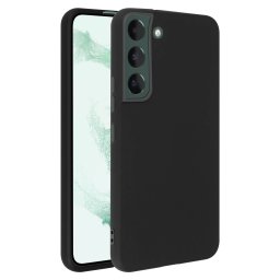 Capa de Silicone Preta Samsung Galaxy S22 Plus