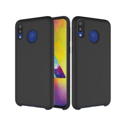Capa de Silicone Preta Samsung Galaxy A30s A50 A50s