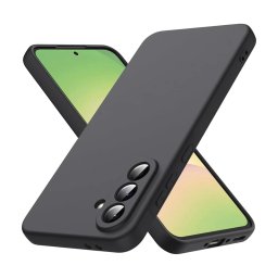 Capa de Silicone Preta Samsung Galaxy A56 5G