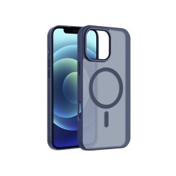 Capa Azul Transparente com MagSafe iPhone 15 Pro