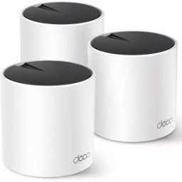 WiFi Mesh TP-Link Deco X55 3 Nodos 3000 Mbps 6000 pés quadrados com controlo parental