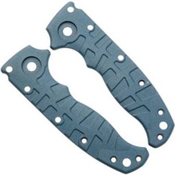 Lex Custom Demko AD20.5 Scales Blue Titanium, capas de cabo