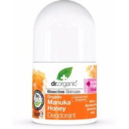 Dr. Organic Miel De Manuka desodorante roll-on 50 ml