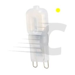 WHITE LABEL Lâmpada LED G9 Luz quente 2.5W 3000K