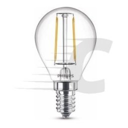 Philips lâmpada E14 LED luz quente 2W 25W