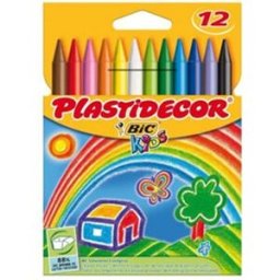 BIC Plastidecor Ceras Finas 12 u.