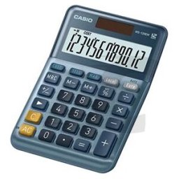 Casio Calculadora Ms-120em Escritório 12 digitos Azul