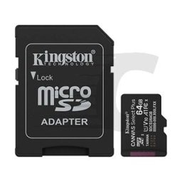 Kingston Canvas Select Plus Gen 3 Cartão de memória microSDXC com adaptador SD 64 GB